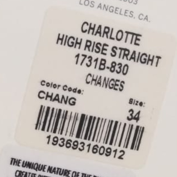 CITIZENS OF HUMANITY Charlotte high-rise straight jean - Picture 6 of 7